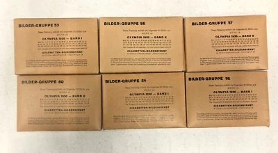 1936 REEMTSMA BAND 1 & 2 COMPLETE 375 CARD SET SEALED *8 JESSE OWNS ROOKIES* - Image 1 of 4