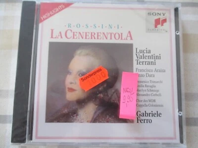 Rossini - La Cenerentola - Lucia Valentini Terrani - Gabriele Ferro - CD Neu OVP - Bild 1 von 2