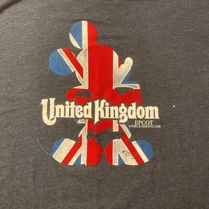 Disney Epcot Vereinigtes Königreich Mickey T-Shirt Gr. XL - Bild 1 von 6
