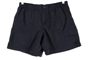 Columbia Omni Shade schwarze Cargoshorts MED Druckknopf Wandern Camping Abenteuer - Bild 1 von 12