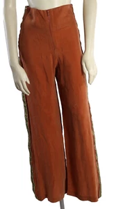 Tribe Kelley Orange Burnout Wide Leg Palazzo Hose Gr. XS Damen Fashion Look - Bild 1 von 10