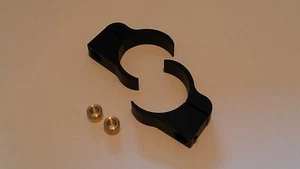 Universal Blinkerhalter für Gabelholme 43mm Blinkerhalterung Blinker Halter - Bild 1 von 1