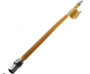 Brasscraft Stainless Steel Gas Connector 1/2" ID x 24" Long, 1/2" FIP x MIP Ends - Picture 1 of 1