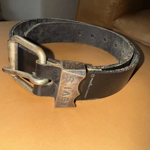 VintageL edergürtel Von Levi’s, 75 Cm , Schwarz - Bild 1 von 4