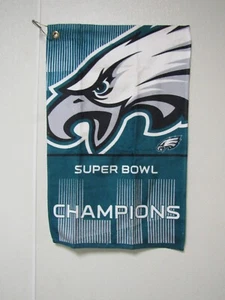 Philadelphia Eagles Super Bowl LII Tailgate Towel 16" by 25" by WinCraft - Picture 1 of 5