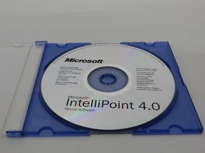Microsoft IntelliPoint 4.0 Mouse Install Software CD-ROM (2001) windows PC  - Image 1 of 2