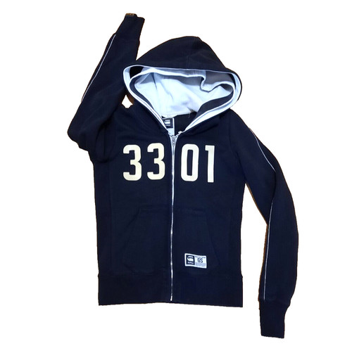 SACAI Felpa donna con cappuccio G Star RAW giacca felpa nera taglia XS ottime condizioni