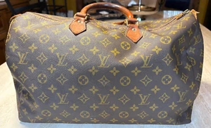Louis Vuitton Vintage Monogram Canvas Speedy Satchel, Pre-owned (see pics) - Picture 1 of 22