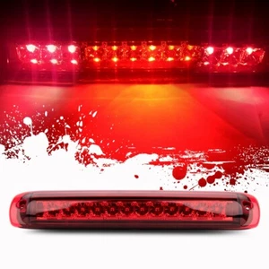 For 1999-2004 2005 2006 Chevy Silverado GMC Sierra Led 3rd Brake Light Red Lens - Picture 1 of 17