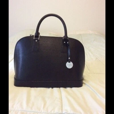 Fiore Black leather Dome handbag - Super nice! Foto 1 de 3