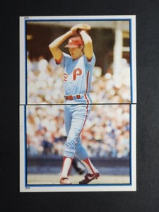 1983 Topps Baseball Stickers #203-204 Steve Carlton Philadelphia Phillies *NM/MT