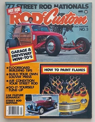 1977 HOT ROD MAGAZINE ROD & CUSTOM Number 3 - Image 1 of 4
