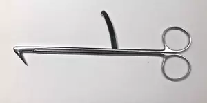 V. Mueller 2317 Diethrich Koronararterienschere mit Stabilisierungsstab 6,75" 130° - Bild 1 von 5