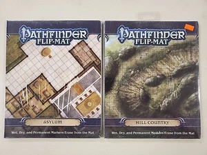 Pathfinder Flip-Mat Hill Country + Asylum Neu Versiegelt - Bild 1 von 1