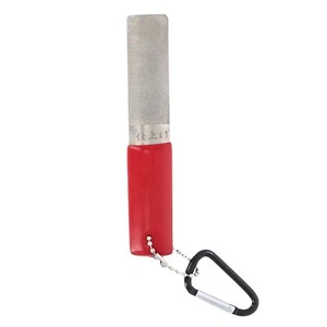 Takagi Kikudo Diamond Sickle Sharpener Portable Coarse Finish Carabiner - Picture 1 of 7
