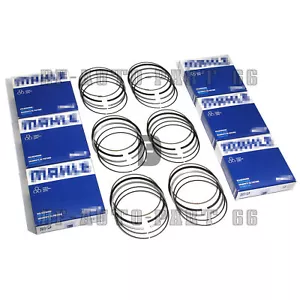 6x Piston Rings Set Mahle For Porsche 911 Carrera S Turbo 3.8 991 997 MA1 MDA - Bild 1 von 5