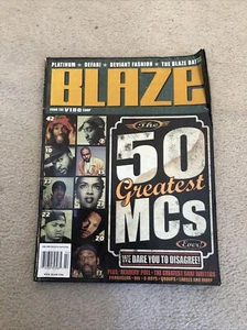 Blaze Magazine February 1999 #3 2pac Daddy Kane KRS-One Lil Kim Foxy Brown Rakim - Picture 1 of 5