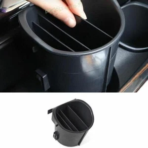For Nissan Armada Patrol 17-2020 Black Middle Armrest Water Cup Storage Box 1X - Picture 1 of 9
