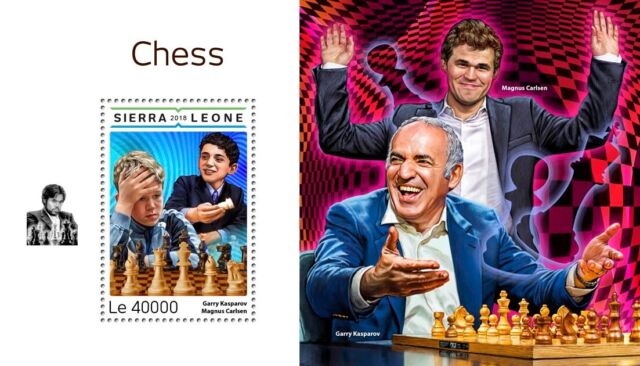 Guinea-Bissau - 2021 Chess Champ Anatoly Karpov - Stamp Souvenir