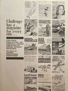 Challenge Publikationen Zeitschriftentitel für Bastler Vintage Printanzeige 1976 - Bild 1 von 4