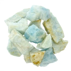 1/2 Pfund Aquamarin grobe Steine - Basteln Steine Reiki Draht Wickeln Tumbling - Bild 1 von 9