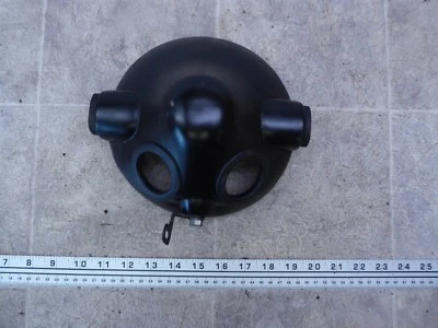 1983 Kawasaki KZ550 LTD K363-2) black headlight head light lamp mount bucket - Image 1 of 4