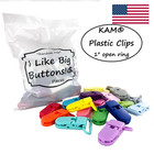 Plastic KAM Suspender Clips 1" Pacifier Paci Soother Toy Holder Bib Sewing Craft