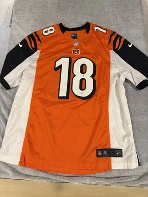 Мужская футболка Nike AJ Green Jersey On Field No18 Cincinnati Bengals NFL XXXL с вышивкой - Изображение 1 из 4