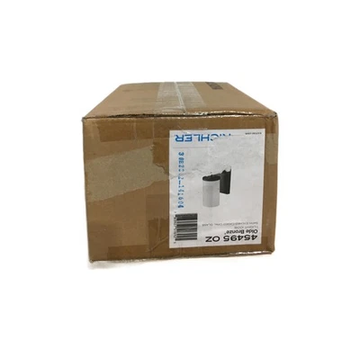 KICHLER Crosby Olde Bronze Bathroom Wall Sconce Satin Etched Opal Glass Shade - Image 1 of 2