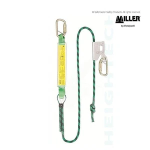 Honeywell Miller M1010034 Adjustable Rope Safety Lanyard - 2032 BRAND NEW - Picture 1 of 4