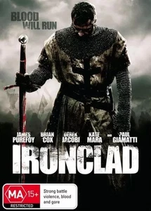 DVD NEW: Ironclad - 2011 British Action Historian Drama, Reg 4, Blood Will Run - Imagen 1 de 4
