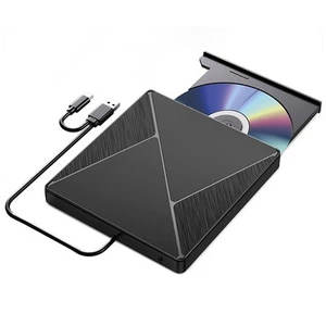 Lecteur de DVD Externe USB 3.0 Graveur de CD-ROM Portable Interface Type-C1635 - Photo 1/6
