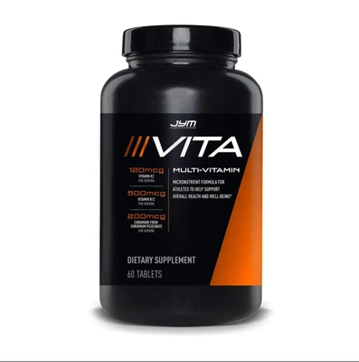 Multivitamínico Vita Jym Strong Atleta para Rendimiento y Bienestar Diario 60 Comprimidos Foto 1 de 4