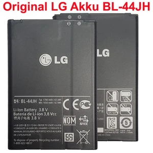Batería Original LG para LG Optimus L4 L5 L7 Reemplaza Batería LG BL-44JH Nueva - Imagen 1 de 1