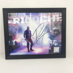 Ricochet Signed 8x10 Photo Wrestling Autograph WWE Shop / Framed / Authentic - Picture 1 of 4