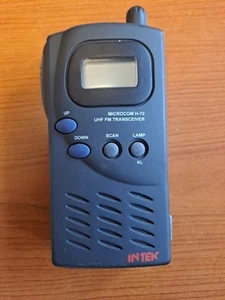 TRANSCEIVER UHF FM INTEK MICROCOM  H70 - Imagen 1 de 6