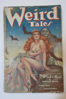 Weird Tales Pulp Magazine January 1938, Volume 31, Number 1, H.P Lovecraft G+ - Image 1 of 4