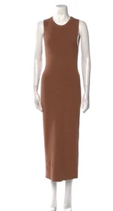 Jenni Kayne Maxi-Pulloverkleid gerippt Kaschmirmischung ärmellos XS - Bild 1 von 13
