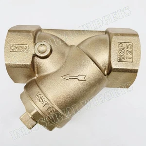 Watts 2" Lead Free Bronze Wye Strainer Threaded FNPT 400WOG 125WSP p/n 2 LF777S - Picture 1 of 5