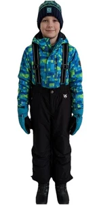 Paquete de 2 pantalones de nieve Gerry 10-12 años para niños con tirantes extraíbles negros - Imagen 1 de 5