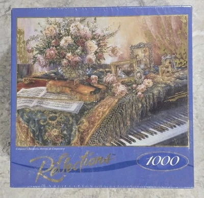 Composers Retreat Josephine Wall Rose Art Reflections 1000 Piece Puzzle New Rare - Image 1 of 4