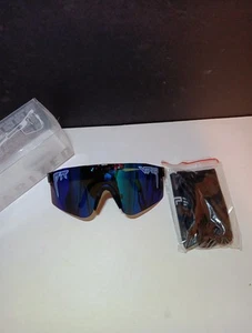 Pit Viper The Merika Original Sunglasses Polarized Blue Lens - Picture 1 of 2