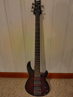 Schecter Diamond Series Deluxe-5 5-String Bass EMG Pickup, Powerful Sound - Image 1 of 4