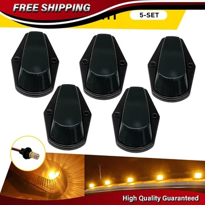 Luz de circulación LED ámbar para Ford F150 F250 F350 1973-97 5X techo Foto 1 de 4