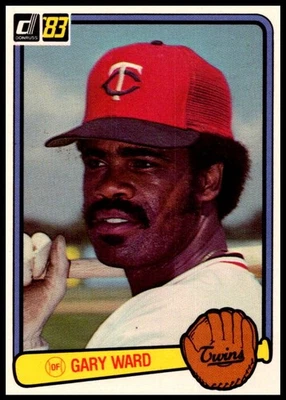 1983 Gary Ward Donruss Baseball #429 Minnesota Twins - Image 1 of 2
