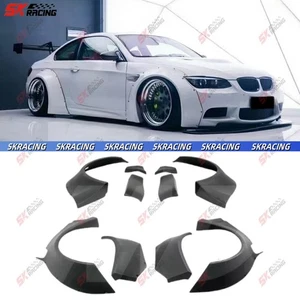 Unpainted Side Fender Flare Wide Wheel Arch Cover Body Kits For BMW M3 2008-2013 - Bild 1 von 23