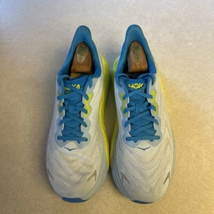 Hoka One One Arahi 6 Eiswasser Nachtkerze Laufschuhe Herren Größe 10 EE - Bild 1 von 10