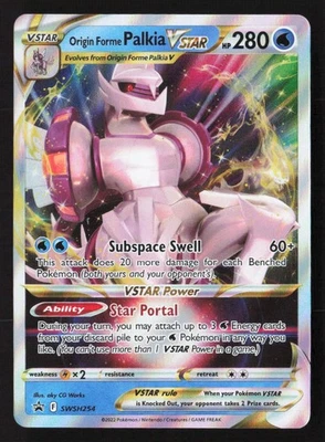 Origin Forme Palkia VSTAR Promo SWSH: Sword & Shield Promo Cards SWSH254 NM - Image 1 of 2