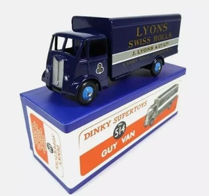 DINKY TOYS, GUY Van 4x2 LYONS SWISS ROLLS - Edizione Atlas, 1/43, DIN514 - Foto 1 di 4