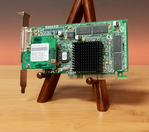 Vintage Number Nine Riva TNT2 M64 AGP PC Video Graphics Card (M64 4Mx16/2Mx32) - Afbeelding 1 van 2